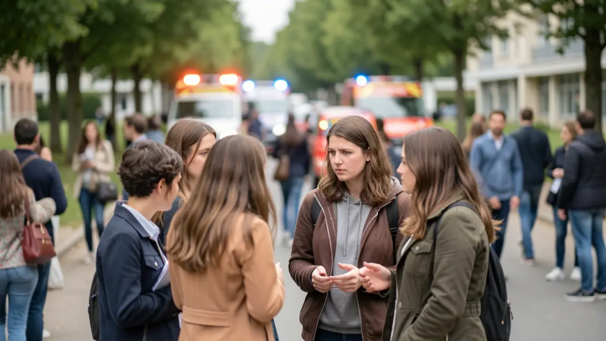 Generic image of student solidarity on a university campus.
