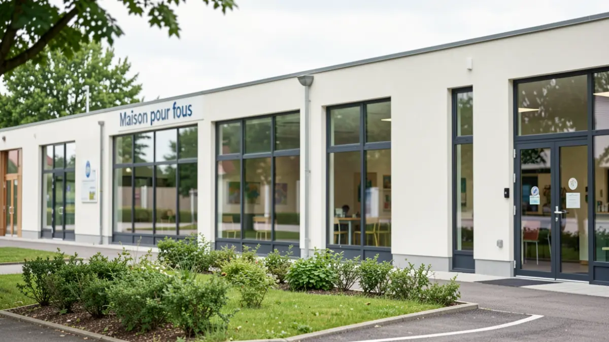 Image générique de la Maison pour tous de Chevilly-Larue, un centre communautaire moderne.