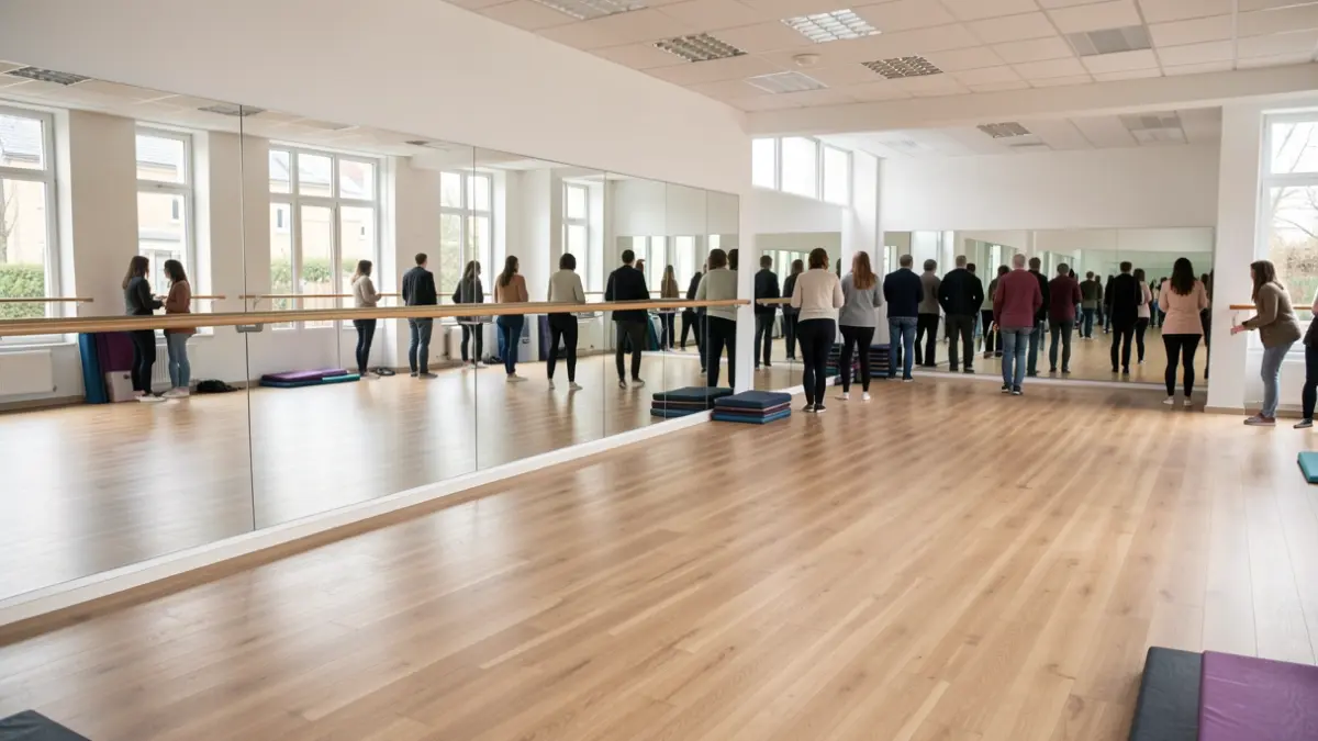 Generic image of a modern dance studio in Bruyères-sur-Oise.