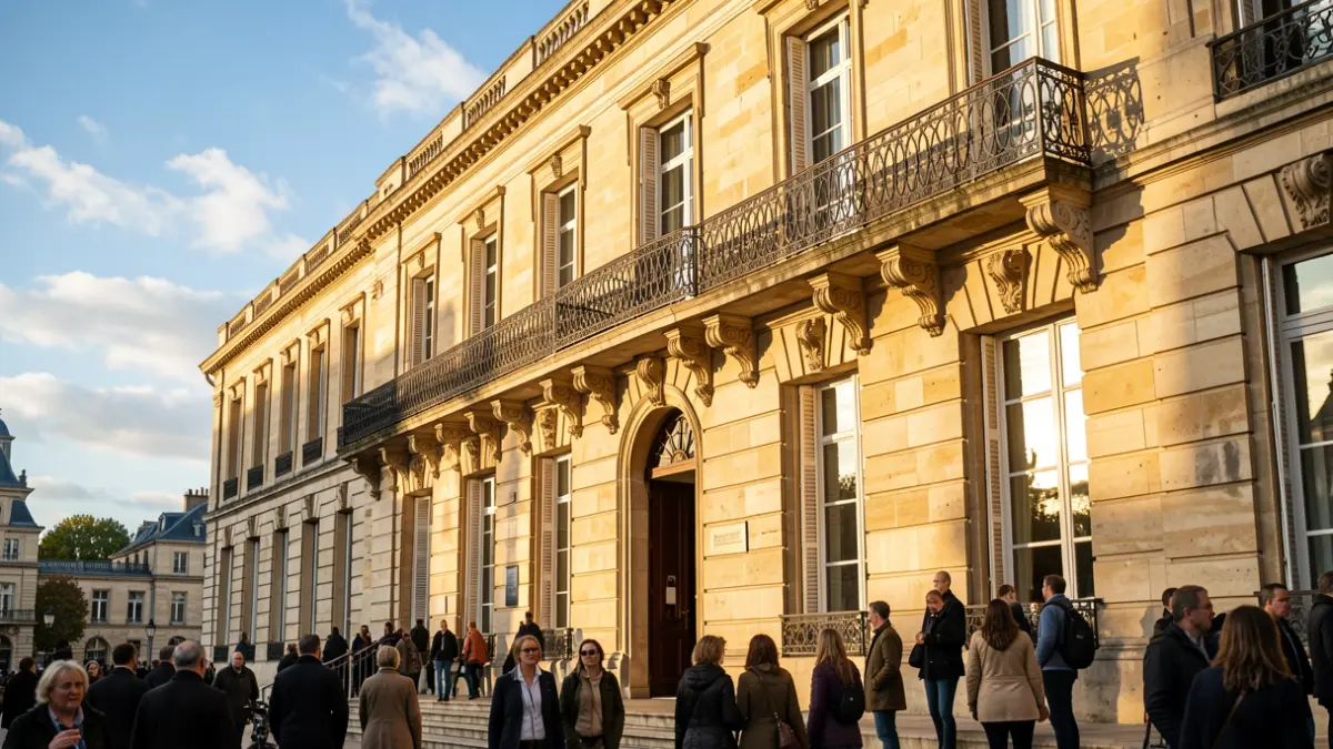 Façade de l'Hôtel de Ville de La Celle-Saint-Cloud.