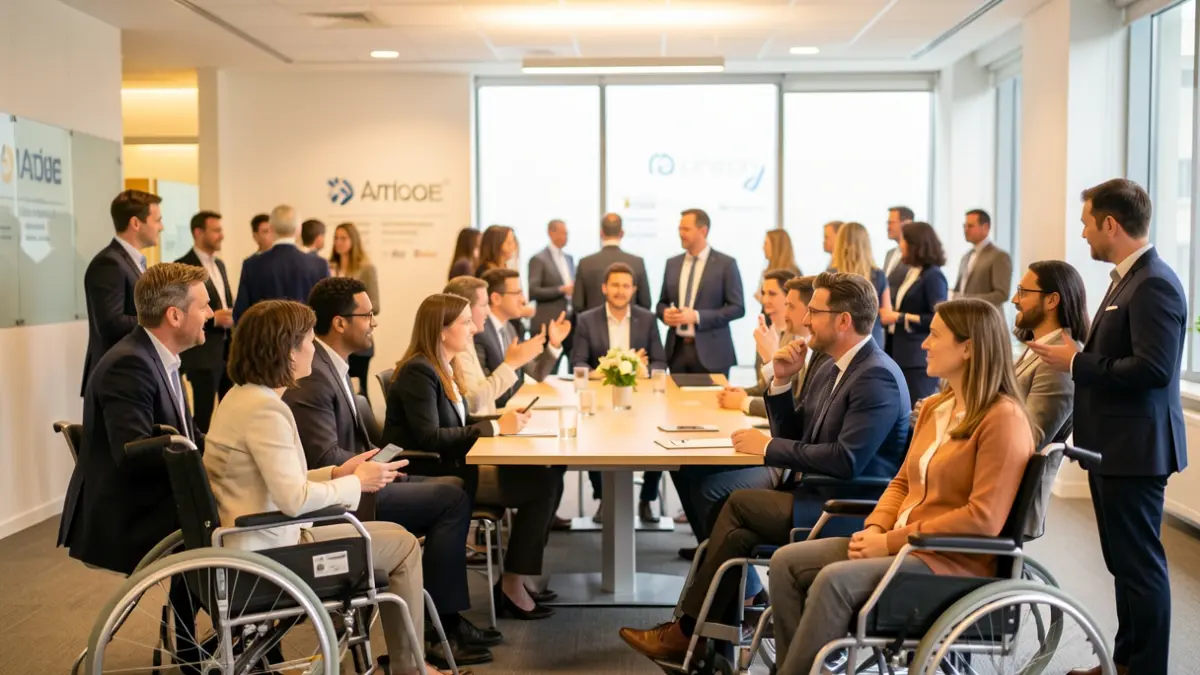 Generic image of a recruitment event focused on employment and inclusion.
