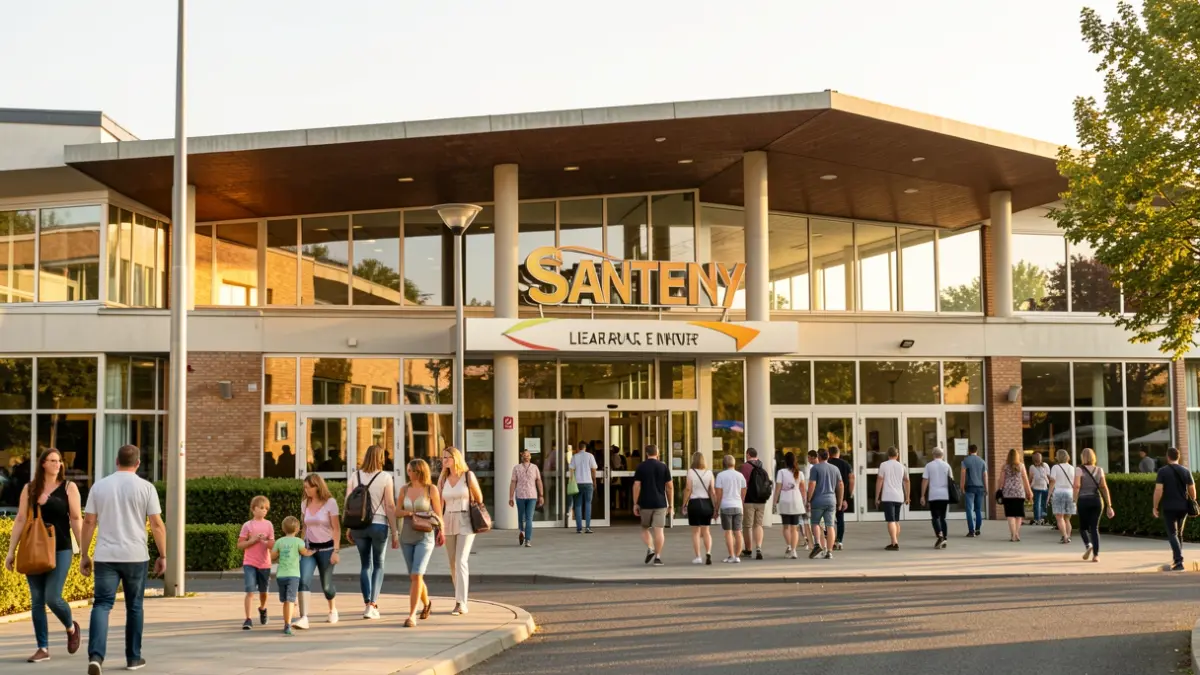 Generic image of the Santeny leisure center entrance.