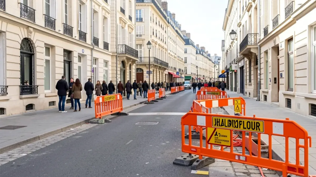 Generic image of roadworks in Marly-le-Roi.