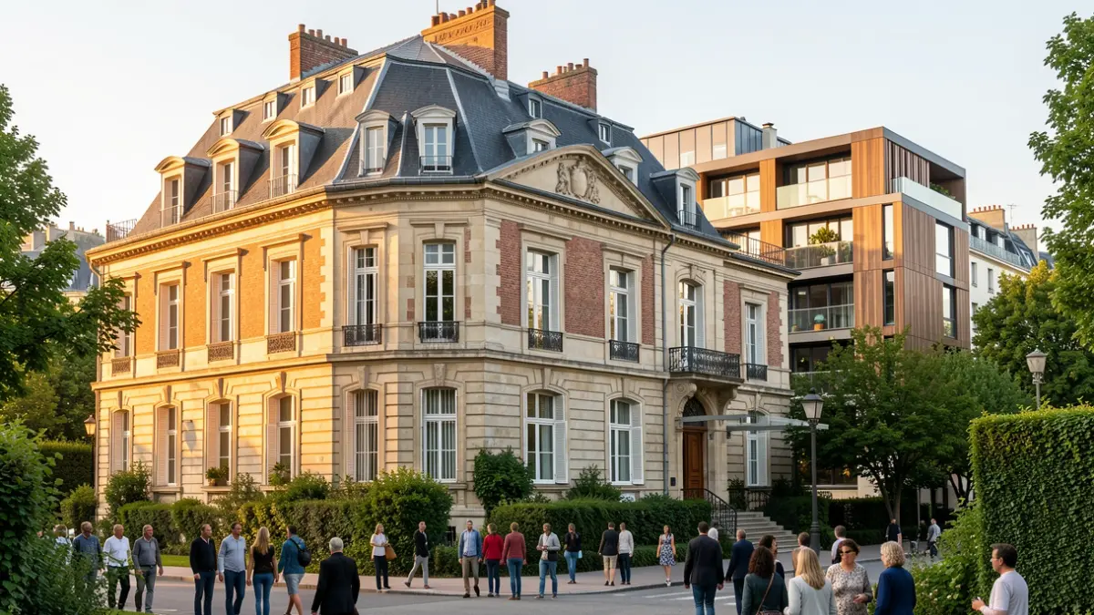 Image générique de la Caserne Chalvidan transformée en logements et équipements sociaux à Paris.