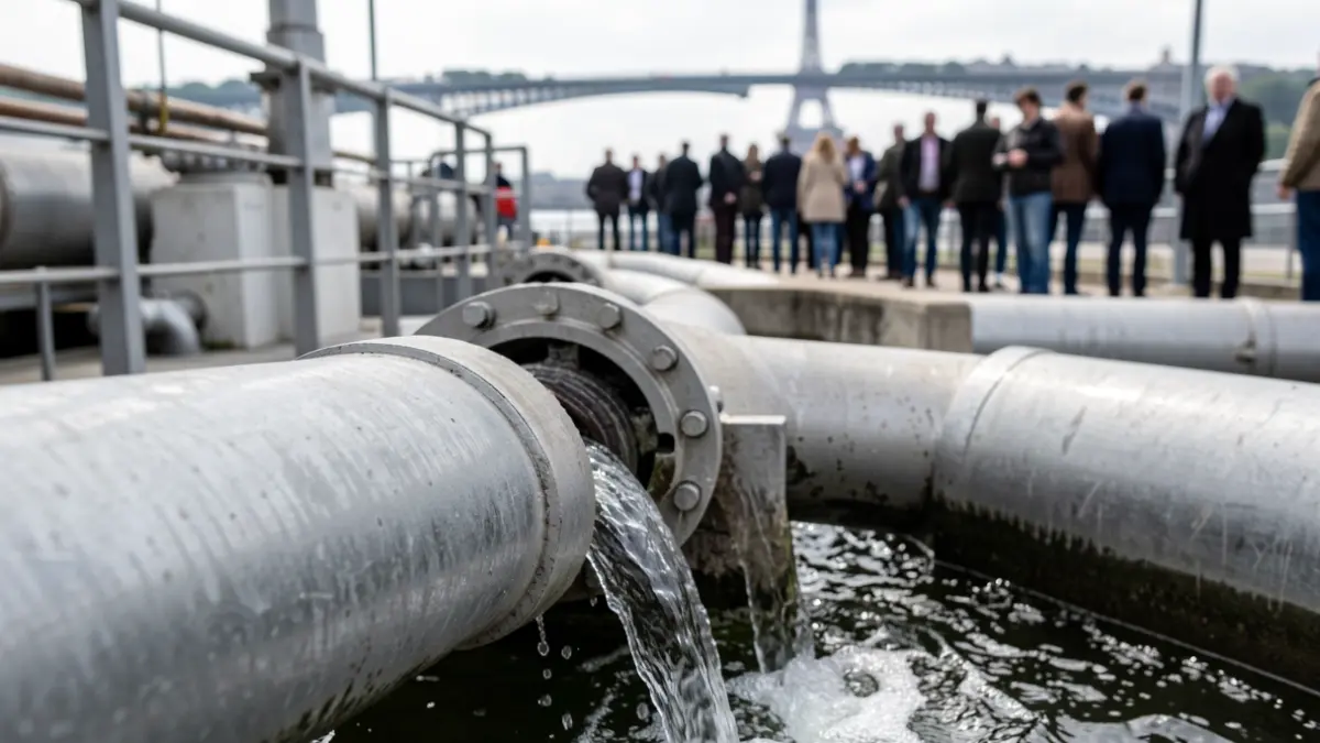 Generic image of a water treatment facility.