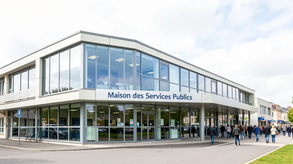 Bâtiment de la Maison des Services Publics du Val d’Europe.
