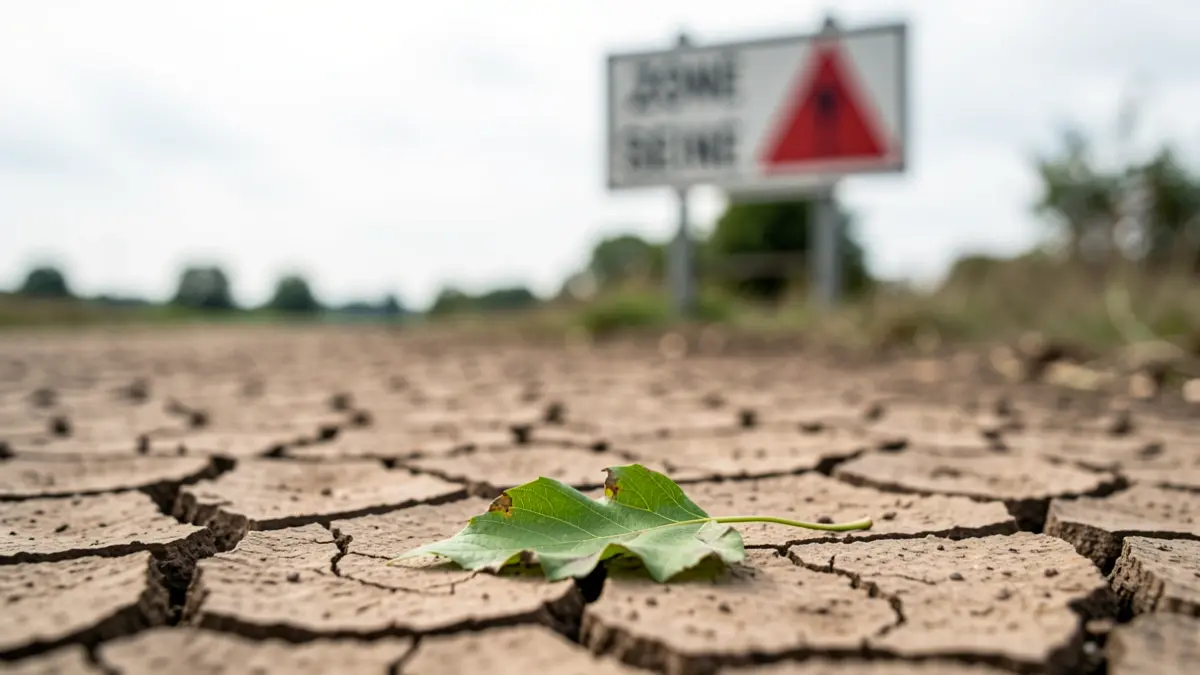 Generic image of drought and water usage alert.