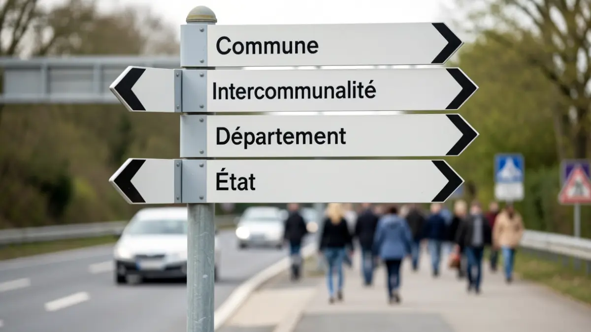 Generic image of a road signpost with multiple arrows pointing to different administrations.