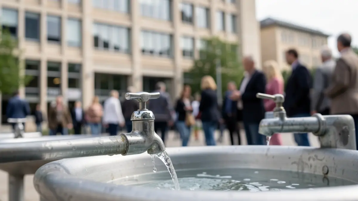 Generic image of water conservation in a French region.