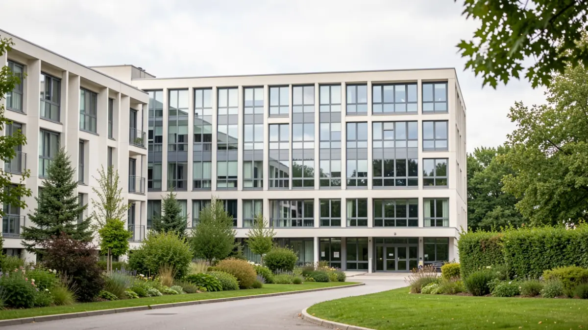 Image générique de la façade du Campus Condorcet à Aubervilliers.