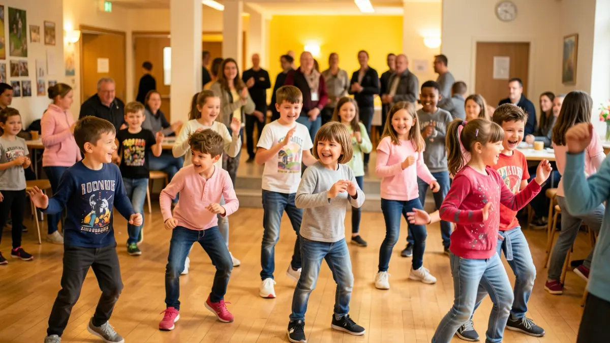 Generic image of an inclusive hip-hop dance workshop.