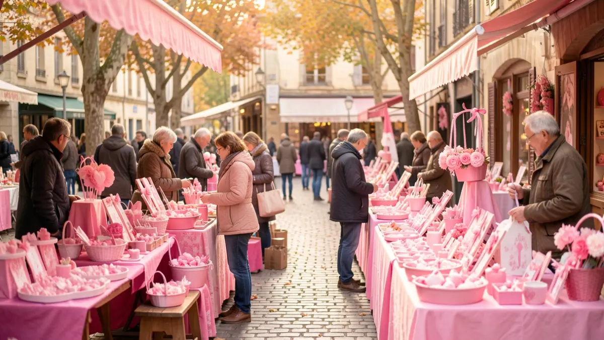 Generic image of shopkeepers mobilized for Pink October.