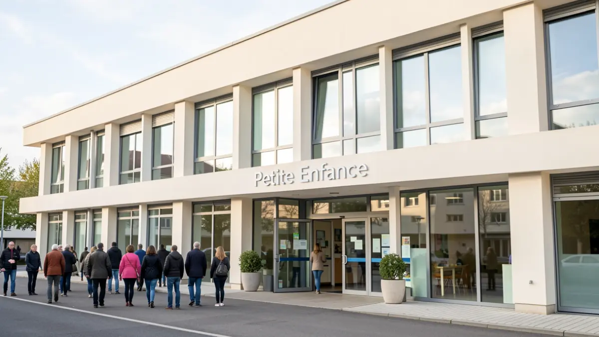 Generic image of a modern municipal building in Brétigny-sur-Orge.