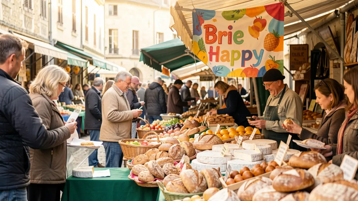 Image générique de marché gourmand à Meaux.