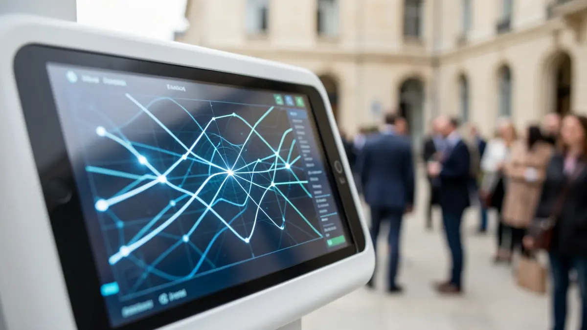Generic image of an artificial intelligence interface analyzing medical data.