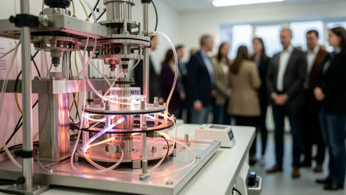 Image générique de matériel de laboratoire de physique quantique.