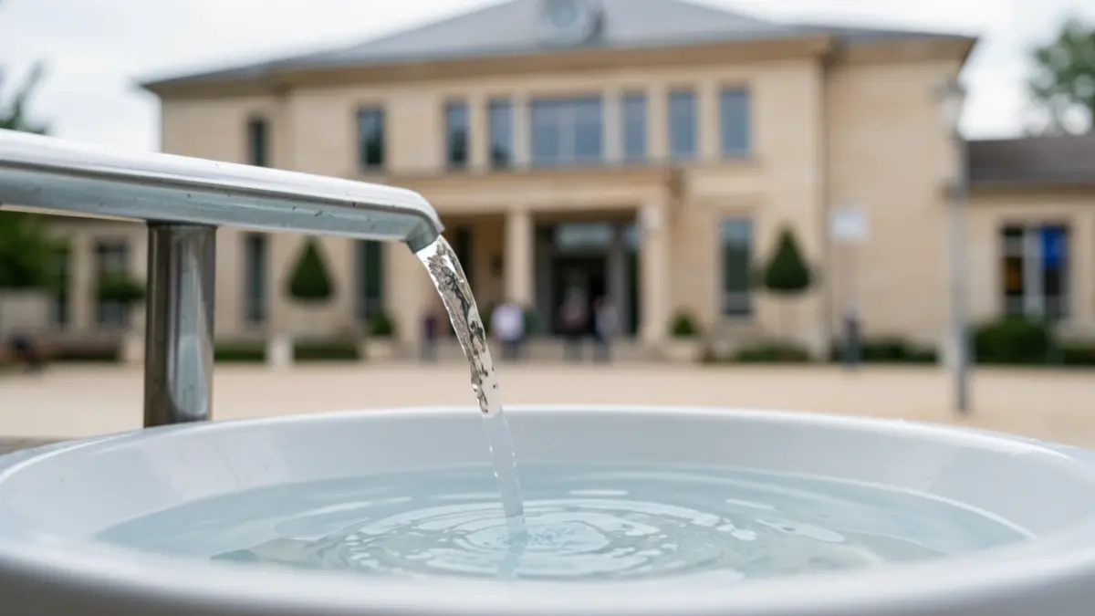Generic image of drinking water.