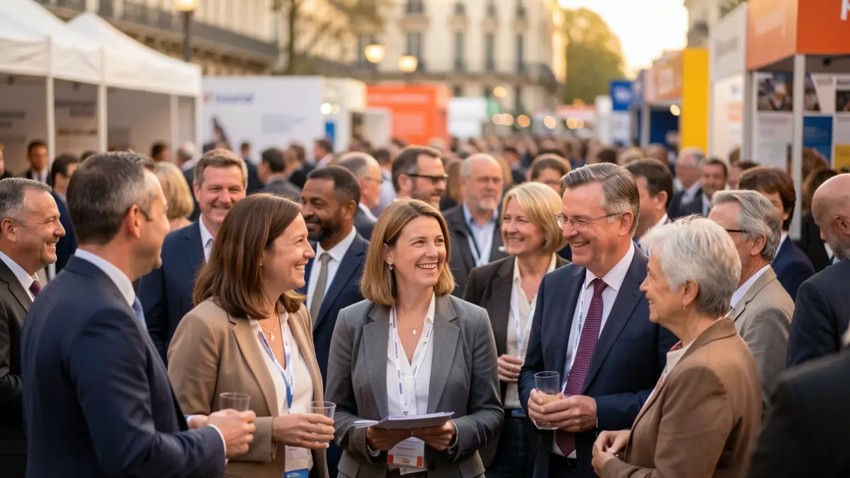 Image générique d'un forum pour l'emploi en Île-de-France.