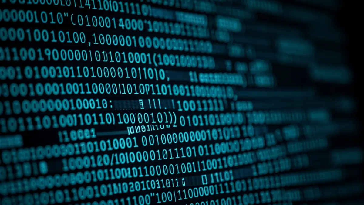 Image générique de fuite de données informatiques.
