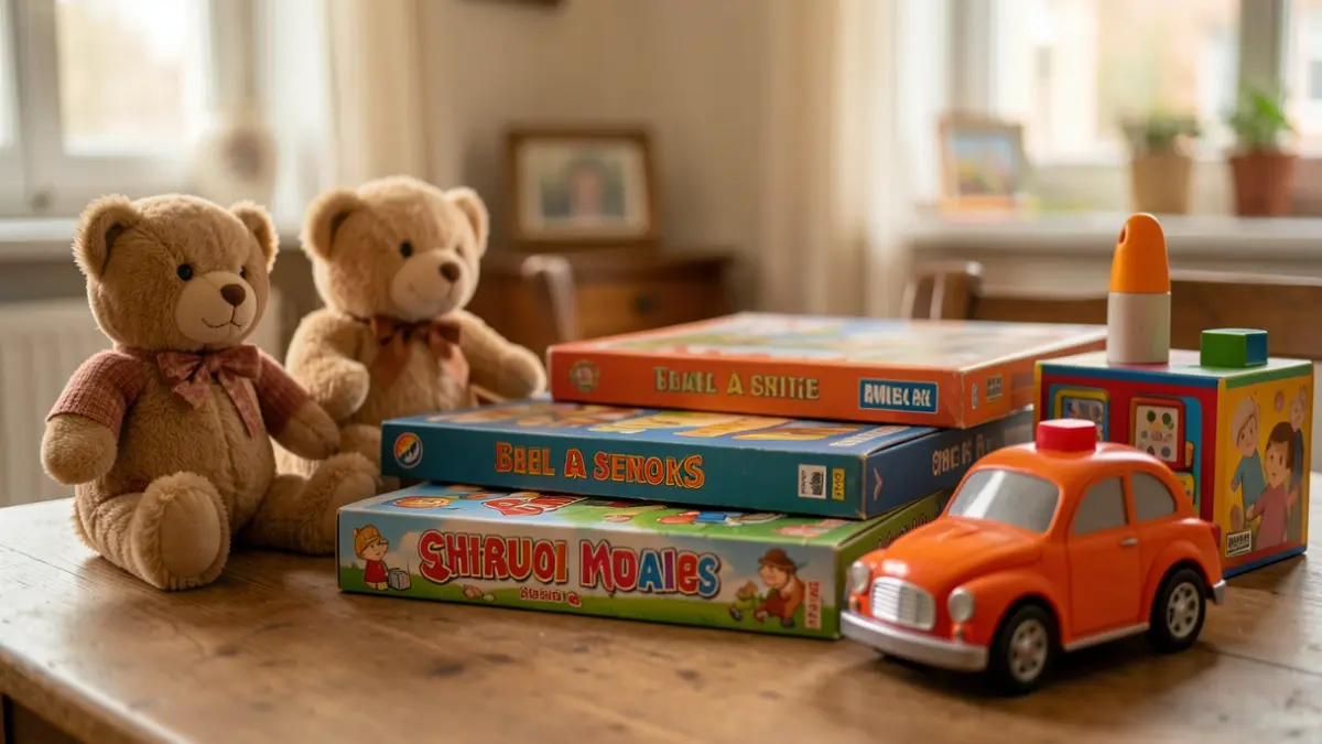 Generic image of toys donated for a solidarity collection.