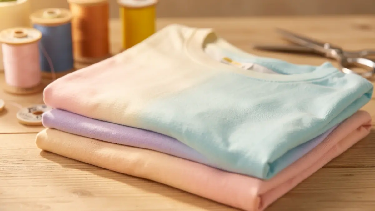 Soft t-shirt fabric for making chemotherapy bonnets.