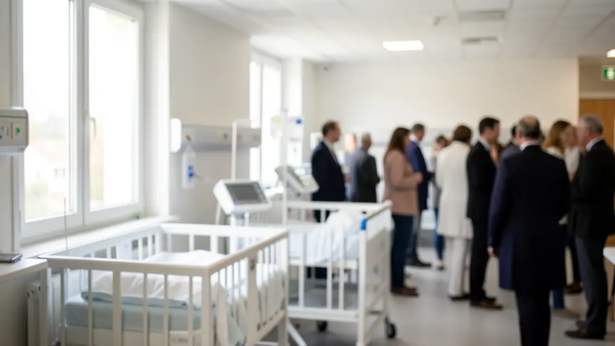 Image générique d'une maternité d'hôpital en Île-de-France.