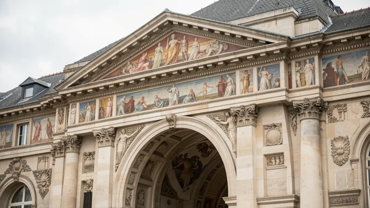 Generic image: highlighting the allegorical frescoes.