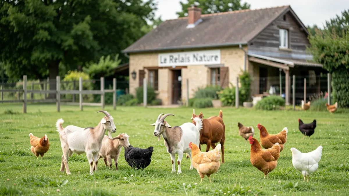 Generic image of the educational farm Le Relais Nature in Bièvres, Essonne.