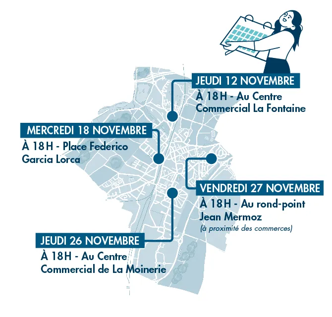 Les élus de Brétigny-sur-Orge à la rencontre des citoyens en novembre