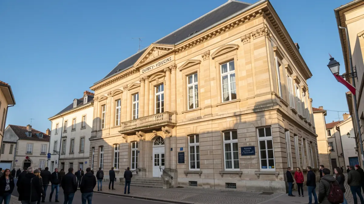 Generic image of the town hall of Quincy-Voisins.