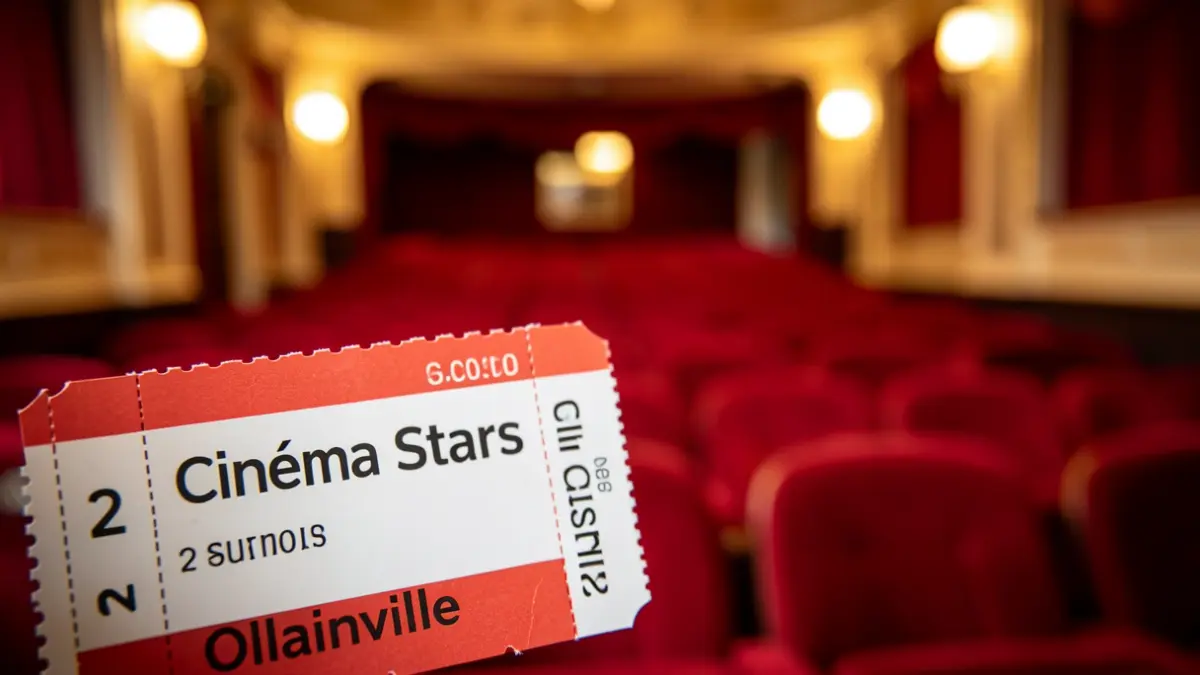 Cinema ticket for 2 euros for Cinéma Stars in Ollainville.
