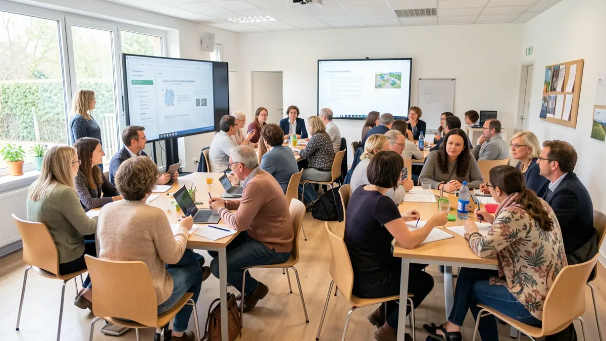Generic image of a city policy workshop in Saint-Denis.