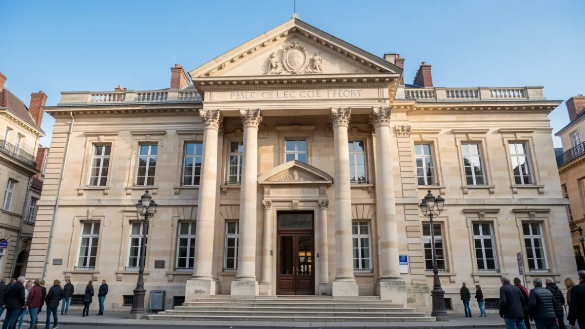 Façade de la mairie du Pecq.
