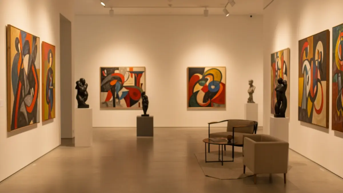 Generic image of a contemporary art gallery.