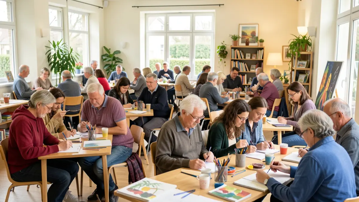 Generic image of a community workshop on mental health.