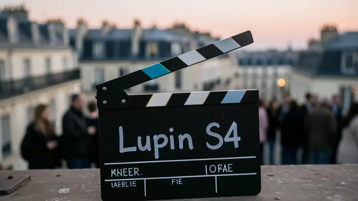 Generic image: against a background of Parisian rooftops at dusk.